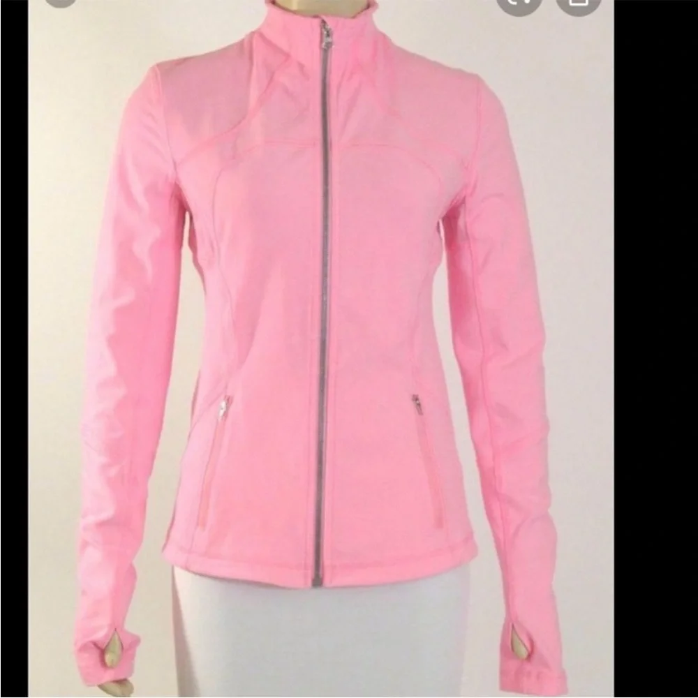 š„LULULEMON FORME JACKET-MIAMI PINK SHELL-10š„ - Picture 1 of 11